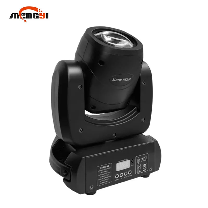 Club Stage Equipment Mini 8 Prism Sharpy 100w Led Beam Moving Head Light Used for Dj Night Club Disco Stage Lights