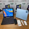 2GB RAM 32GB ROM Android 13 GPS 2 in 1 Tablet with Keyboard Mouse Octa Core Processor 10.1 Inch HD IPS Screen 5G Wifi Tablet PC