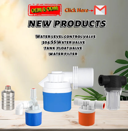 Competitive Price 1/2" Water Tank Float Valve Small Size Large Flow Liquid Level Control Valve