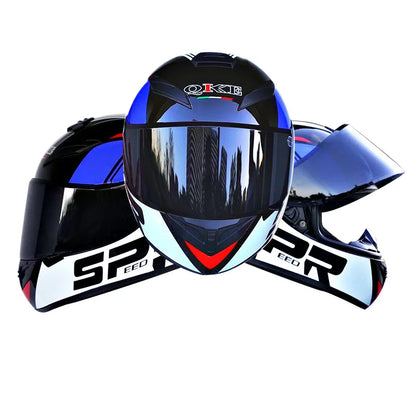 Brand New Motorcycle Helmets Detachable Inner Motocross Racing Modular Dual Lens Motocross Moto Helmet Full Face Helmet