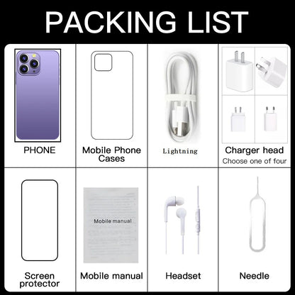 Hot Sale Products Case Shockproof Mobile Phone Accessories for S24 Ultra 6.8 Inch Screen 48+108MP Mobile Phones 16ROM+1RAM