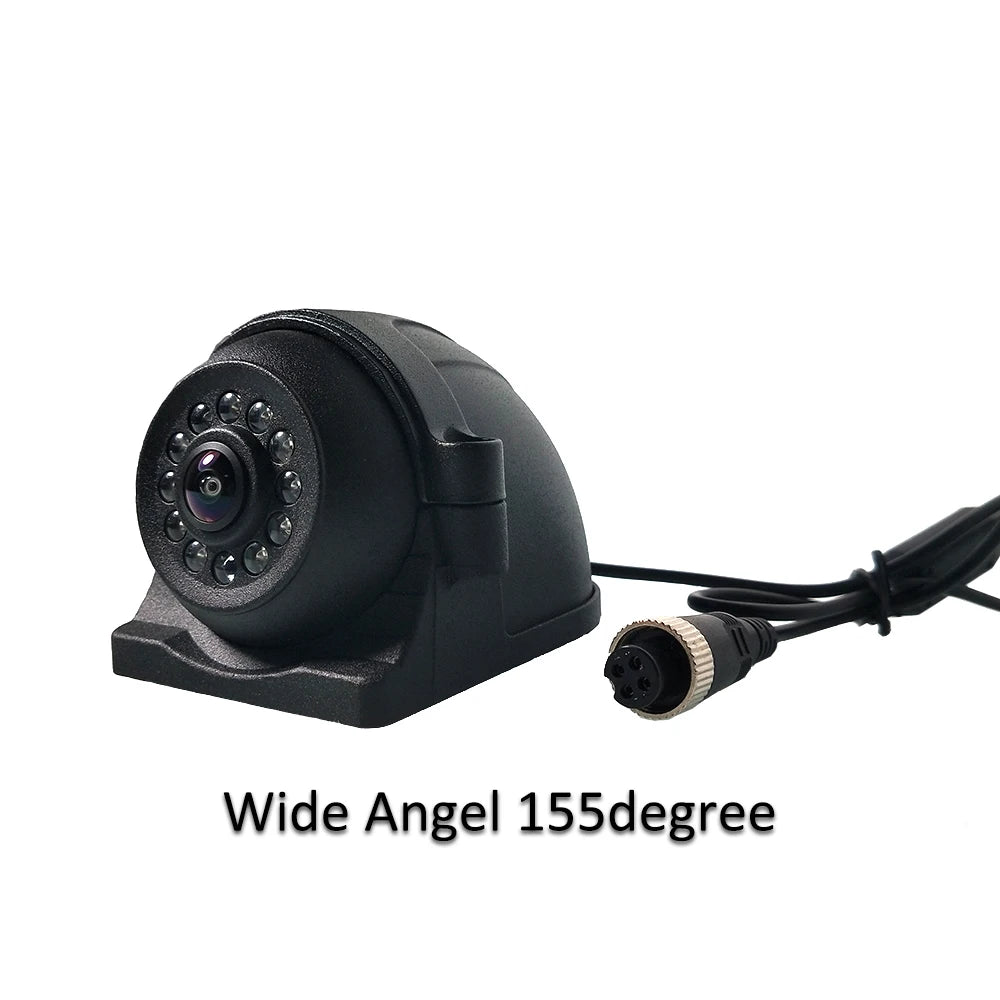 Waterproof 155 Degree Wide Angle Starlight AHD 720P/960P/1080P Bus Side View Camera for Truck Car Reversing Aid
