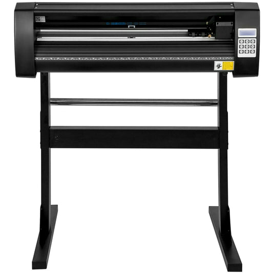 28Inch 720MM Max Paper Feed Printer Cutting Plotter Vinyl Cutter Machine with Computer Windows Software 3 Blades LCD Screen by PDG ibma