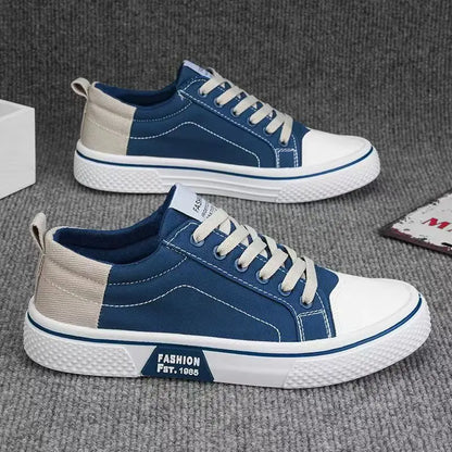 2025 Hot Sale Breathable Sneaker for Men Casual Shoes Flat Canvas Shoes