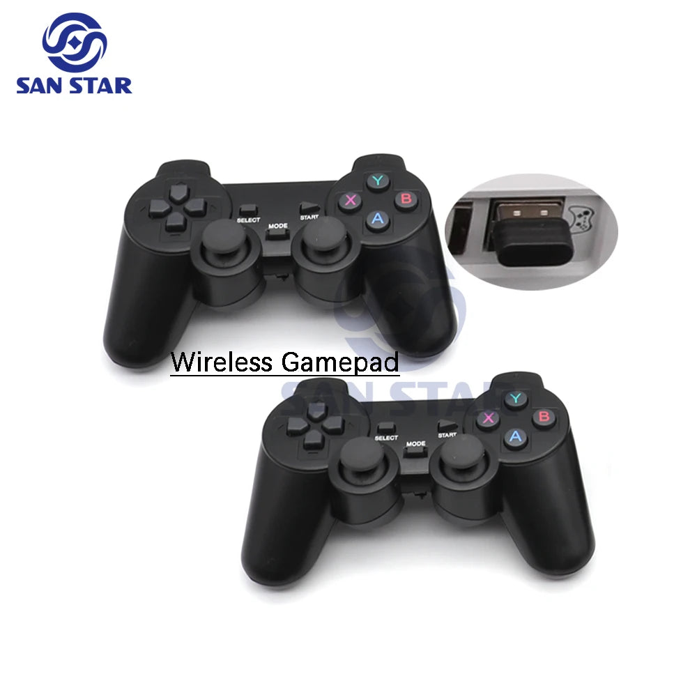 2.4G Wireless Arcade Controller for Video Game Console Wired Game Controller 2.4g Wireless Controller Gamepad