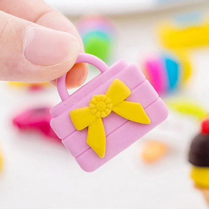 Cheapest School Used Simple and Practical Korean Cute Lovely  Bag Style Pencil Eraser