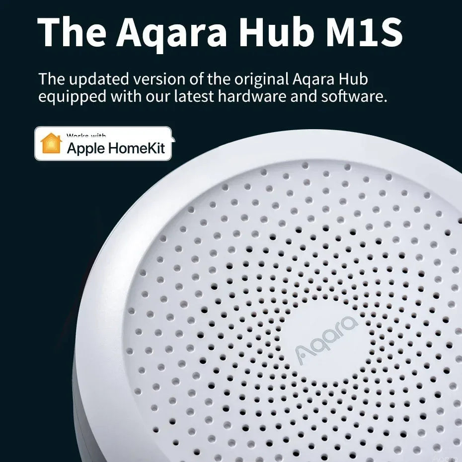 Aqara Smart Home M1S Hub Smart Gateway M1S 2.4G WIFI ZigBee 3.0 RGB E1 Hub Gateway Night Light For Apple Homekit and xiaomi Home