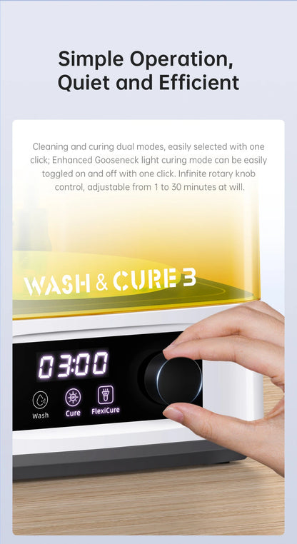 Anycubic Wash&Cure 3.0 Machine New Product for 3d Printer Cure Models