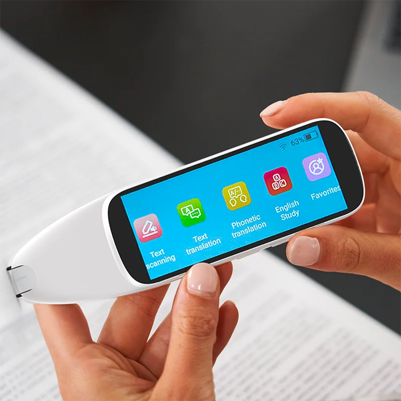 Gift Set AI Scanning Translation Pen Scanner Android Digital Exam Reader Pen Text Automatic Reader Dictionary Scandictionary Pen