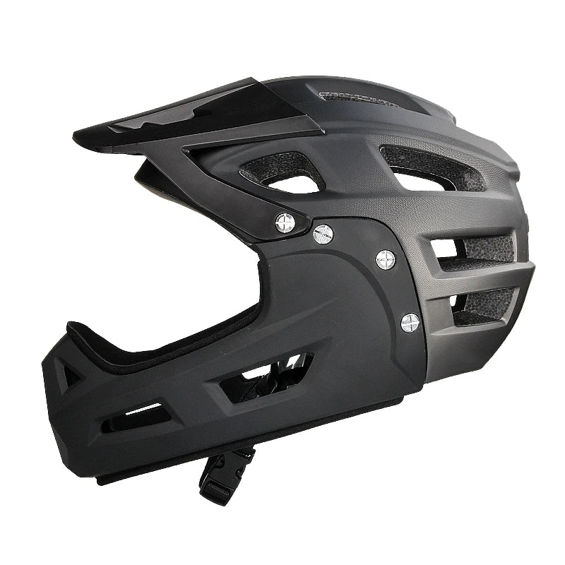 New Design Adult Bike Helmet CE Certified Downhill Helmet Full Face With Chin Protection MTB Helmet
