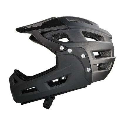 New Design Adult Bike Helmet CE Certified Downhill Helmet Full Face With Chin Protection MTB Helmet