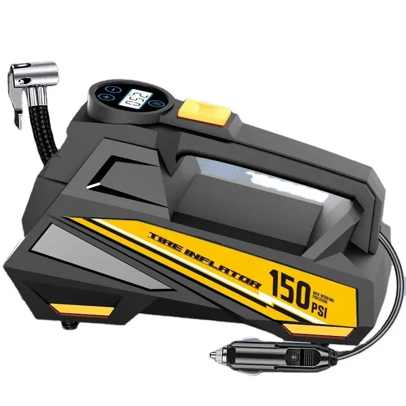 TikTok Hot Selling 150psi Cordless Tire Pressure Air Monitor Portable Smart Car Electric Inflator Pump Consumer Electronics