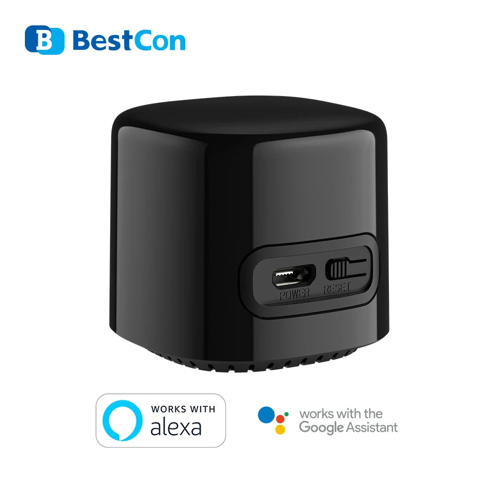 Broadlink RM4 MINI IR Remote Controller Air Conditioning TV Set-top Box Temperature Humidity Sensor HTS2 with Alexa