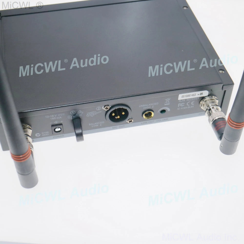 2pcs 10.1" Aerial Antenna For Shure UHF ULX SLX UR PGX UA820 Wireless Receiver 472-542MHz 542-635Mhz 638-698MHz 774-865MHz