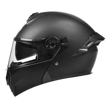 New Unisex Motorcycle Flip up Helmet ABS Safety Modular All Seasons 1 Year Warranty AD Dual Visor Unisex Cascos Para Moto Helmet