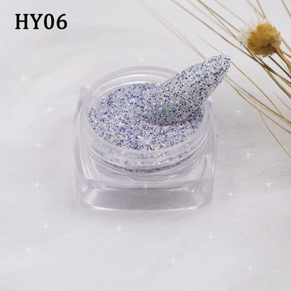 Prime Quality Wholesale PET Glitter Shapes Holographic or Iridescent Chunky Mixes Hexagon Glitter