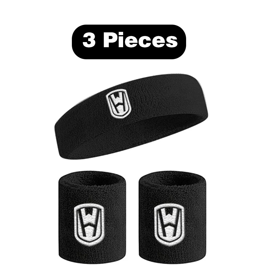 WOSWEIR-Cotton Athletic Headband Elastic Sweatbands Women Men Basketball Sports Gym Fitness Sweat Band Volleyball Tennis