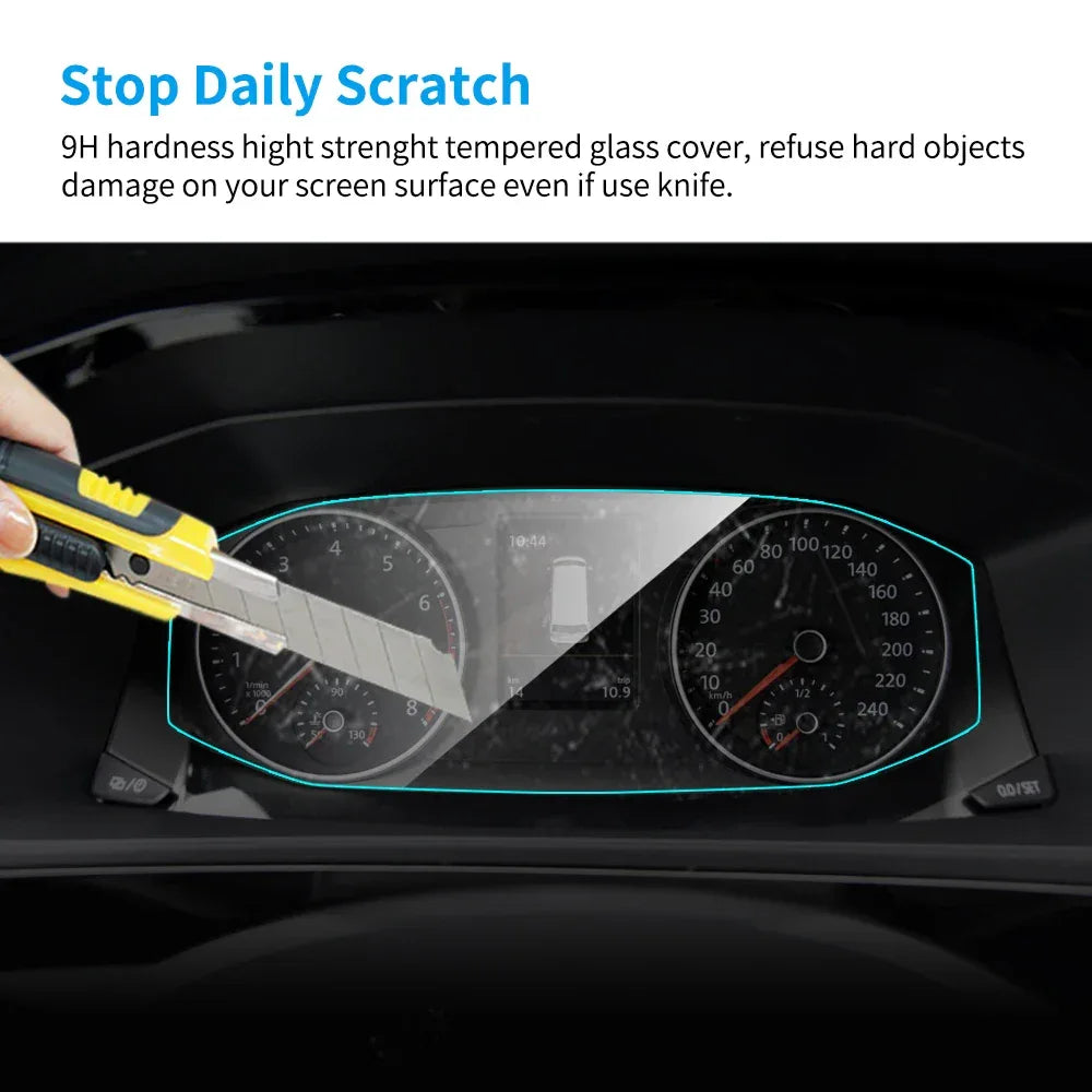Auto TPU Protective Films For Volkswagen VW Multivan 2016-2019 Dashboard Membrane Scratch Cluster Screen Panel Car Accessories