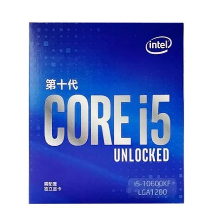 New in Stock Cpu I5-10600KF 65W LGA1200 4.1 GHz Six-Core Twelve-Thread CPU Processor