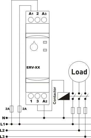 Samwha-Dsp ERV-06D On Delay Time Relay Electronic Adjustable (0.1-6min.)