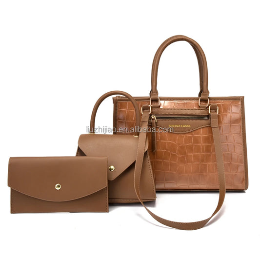 2026 New Temperament Lady's Bag Simple Women's Bag Set and Nice Women's Tote Bag Handbags by PDG ibma