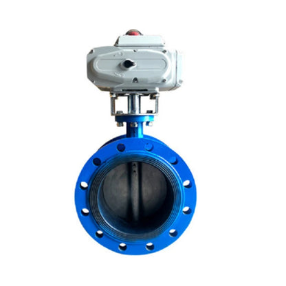 General Purpose D941X-16 220V 380V Waterproof Explosion-proof Motorized Electric Flange Butterfly Valve for Air Gas Oil Water