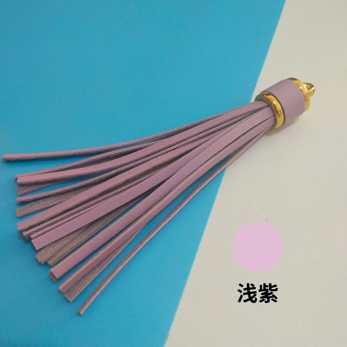 Length 10 cm Leather Tassel Artificial Leather Fringe for Festival Hangings Lantern Bag Bracelet Accessaries