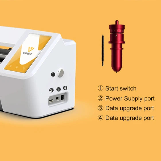 Vimshi Large Tpu Tempered Glass Screen Protector Hydrogel Phone Protective Cutting Machine For Mobile Phone PC Material