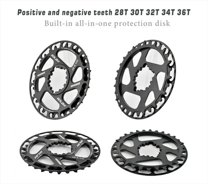GOLDIX Children Bicycle Crankset 110mm/127mm/140mm/150mm/155mm/160mm Crank MTB Kid Crankset 28T-36T Chainring for  SRAM
