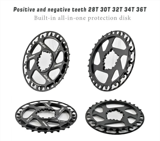 GOLDIX Children Bicycle Crankset 110mm/127mm/140mm/150mm/155mm/160mm Crank MTB Kid Crankset 28T-36T Chainring for  SRAM
