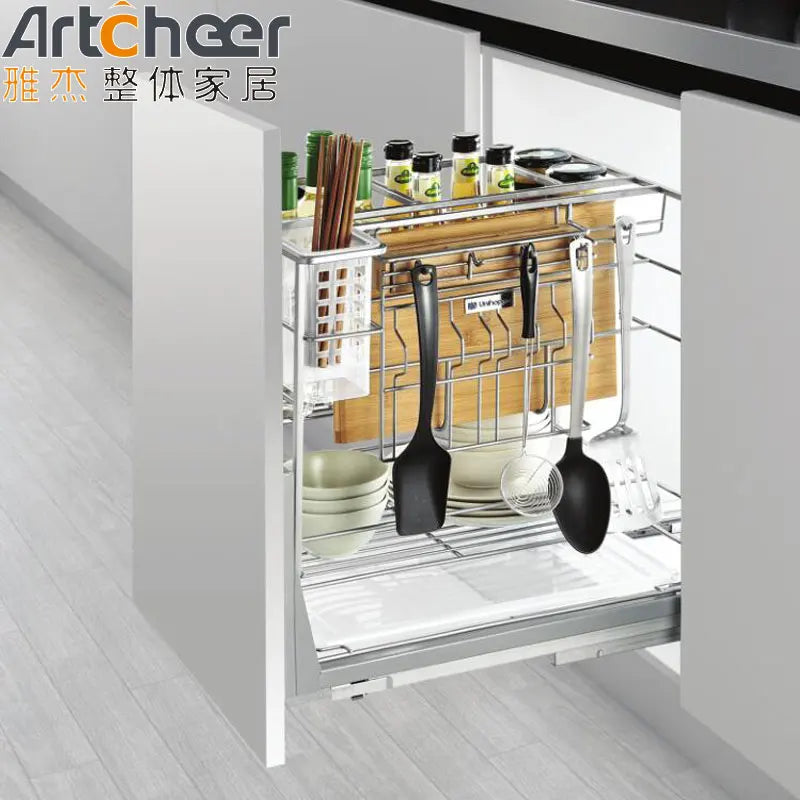 Smart Kitchen Accessories Organizer Hardware Stainless Steel