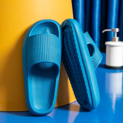 Hot Best Selling Products 2026 Women Thick Platform Summer Indoor Beach Pillow Slides House Cushion Cloud slippers Custom Logo