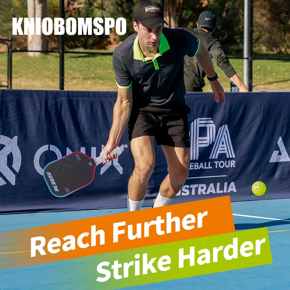 Hudef Viva Pro 16mm GEN 5 Pickleball Paddle Selkirk Luxx Power Air Control Raw Carbon Fiber Foam Injected Sleeve Packing