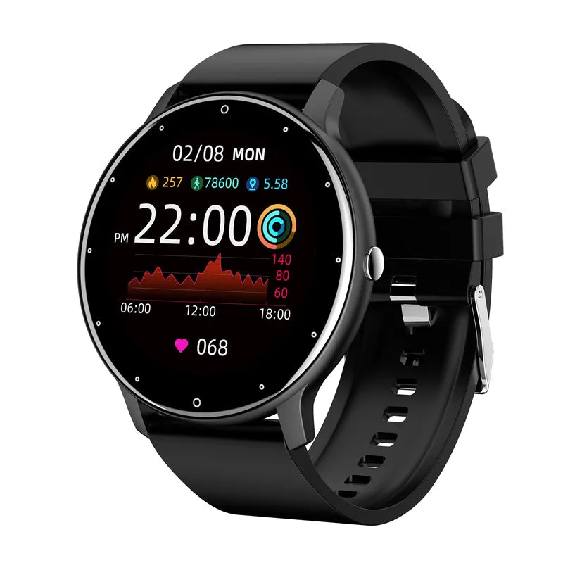 2024 Touch Screen Sports Smartwatch IP67 Waterproof Activity Fitness Tracker Smart Watch for Men Women Android iPhone