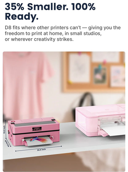 13-inch DTF Printer Mini Size Printing Machine T-shirt Transfers Printer Factory Price for  Fabric Transfer Printing Business