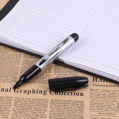 Wholesale 6mm Writing Width Waterproof Permanent Logistics Marker Pen Alcohol and Oil-Based for Paper Large Volume