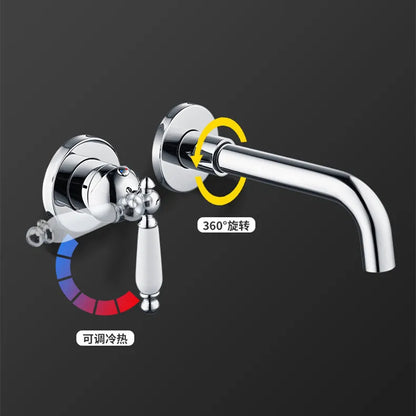 Wholesale Single Hole Brass Basin Faucet Single-Handle Water Mixer Deck Mounted Bathroom Bedroom Gym Hall Ceramic Valve Core
