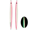 Long Blade Fishing Lure Metal Jig 60g 80g  Lead Fish Glow Paint Metal Lure  Long Casting Jig Lures Saltwater Sea for Snappers