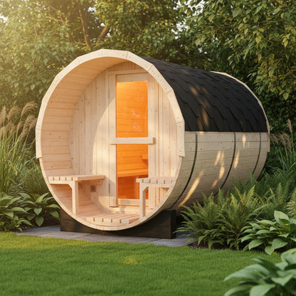 Transform Your Backyard Oasis: Luxury Modern Sauna, In-Stock & Ready to Install