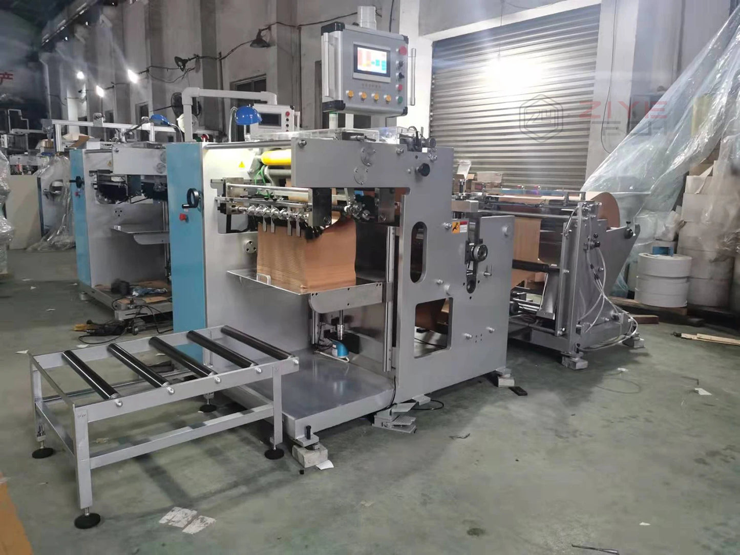 FD-320S High Speed Boarding Pass Ticket Label Paper Folding Machine Folding Stack 80 M/min Production Capacity 1 Person 320 Mm