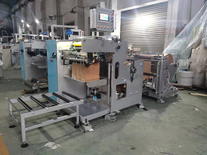 FD-320S High Speed Boarding Pass Ticket Label Paper Folding Machine Folding Stack 80 M/min Production Capacity 1 Person 320 Mm