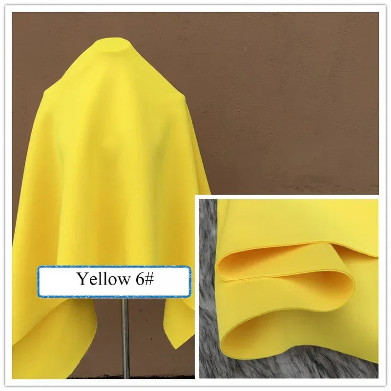 Stretch Spandex Knit Space Cotton Fabric Air Layer for Baseball Jacket Skirt Sewing DIY Face Mask Per Half Meter