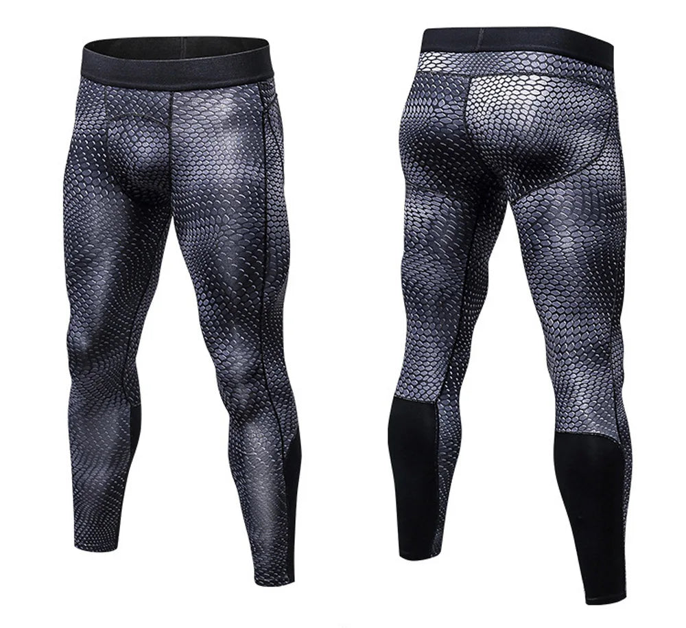 Men's Thermal Underwear Set MMA Tactics Leggings Solid Color Costume Compress Fitness Long Johns Men Winter Brands  Men
