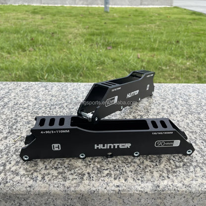 Inline Speed Skate Frame, Aluminum Alloy Inline Skating Frame, CNC Inline Frame 4*90/3*110 mm