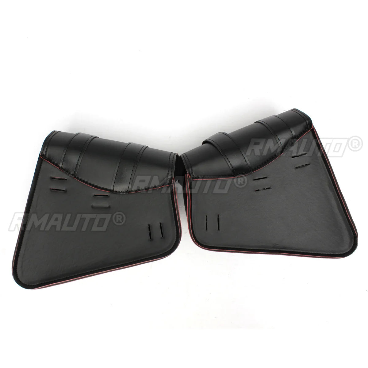A Pair Universal PU Leather Saddle Bag Motorcycle Luggage Motorcycle Saddlebags Saddlebags Pouch for Harley Waterproof