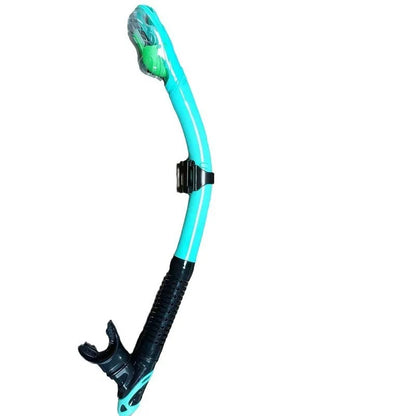 JUNHAIINS Wholesale Snorkel with Dry Breathing Top Valve for Diving Scuba Swimming for Wholesaling Professional Freediving