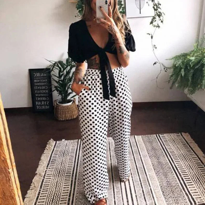 2023 Brown Leopard Y2K Joggers Women High Waist Flare Pants Double Layer Mesh Girl Aesthetic Tie Dye Trousers Female Sweatpants