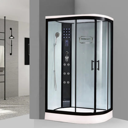 Hot Sale Cubicle Complete Enclosed Shower Room Tempered Glass Sliding Steam Shower Cabin