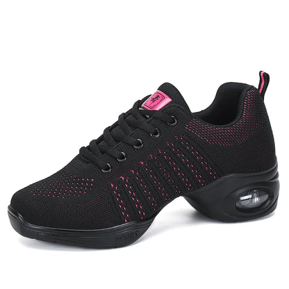Height Increasing Mesh Zapatos Deportivos Lace-up Casual Walking Style Shoes Platform Dance Sports Shoe Women Ladies Sneakers