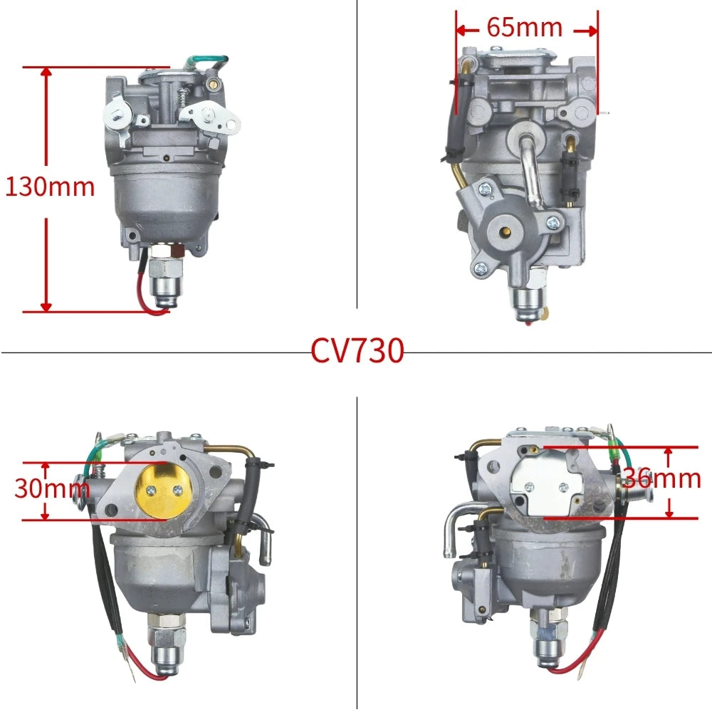 New Carburetor Kohler CV730 CV740 25-27HP Engine OEM 24853102-S Replacement Motorcycle Carburetor